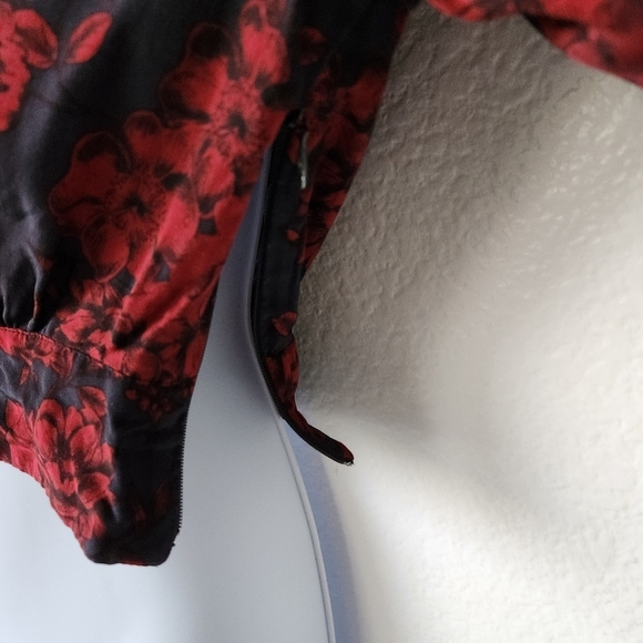 Marissa Webb Black and Red Crop Top - Picture 9 of 14